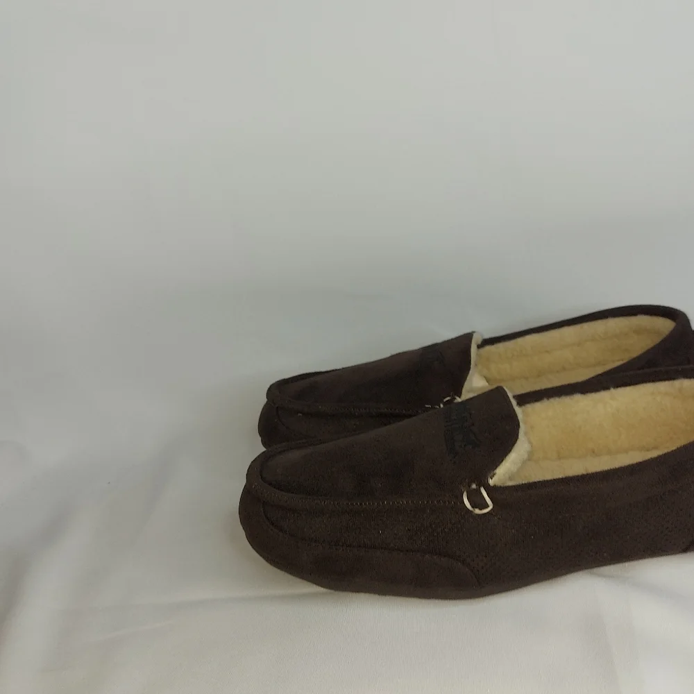 Levi's  size 13 color brown slippers - Picture 6 of 14